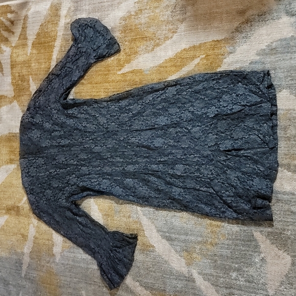 Vintage Blue Lace Dress - Picture 5 of 11